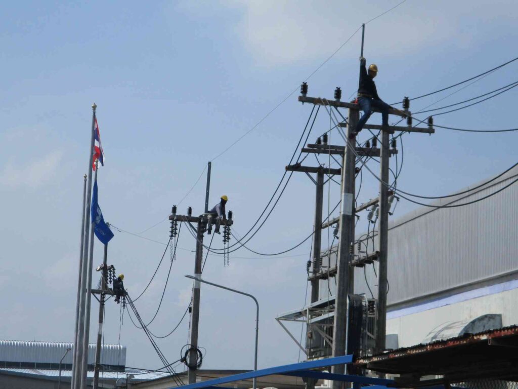 อันตรายของไฟฟ้าแรงสูง