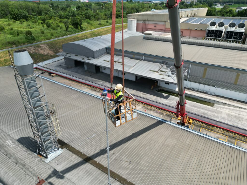 วิธีการ ออกแบบป้องกันฟ้าผ่า