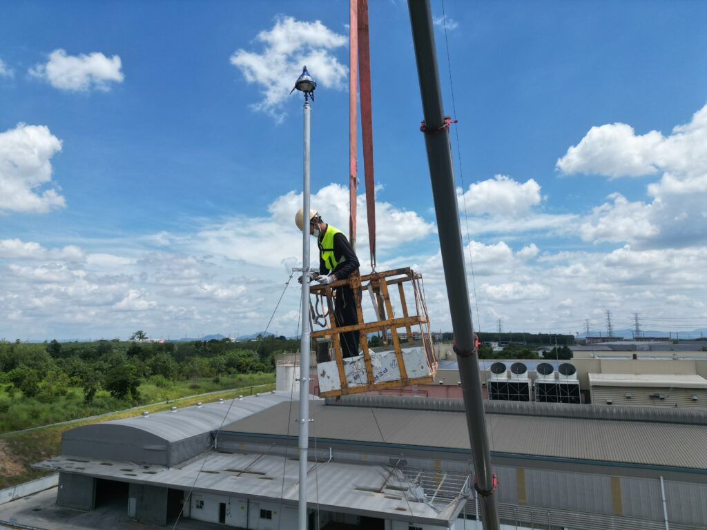 วิธีการ ออกแบบป้องกันฟ้าผ่า