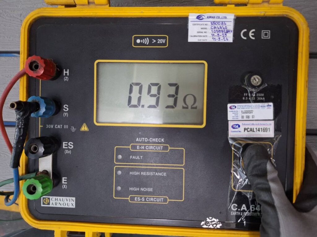 ค่ากราวด์ล่อฟ้า