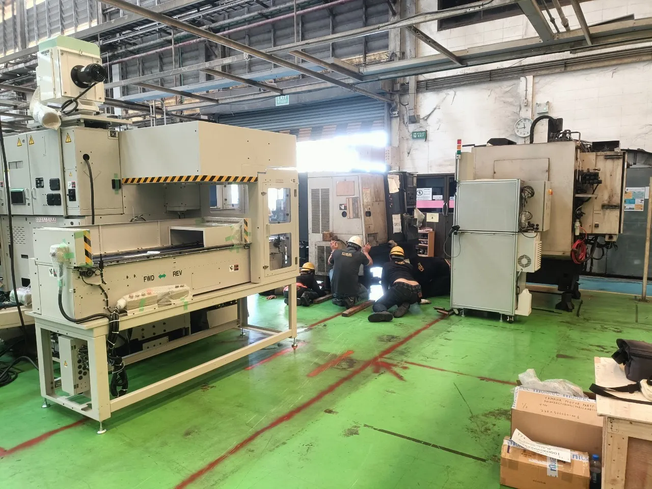 CSK บริการขนย้ายเครื่องจักร