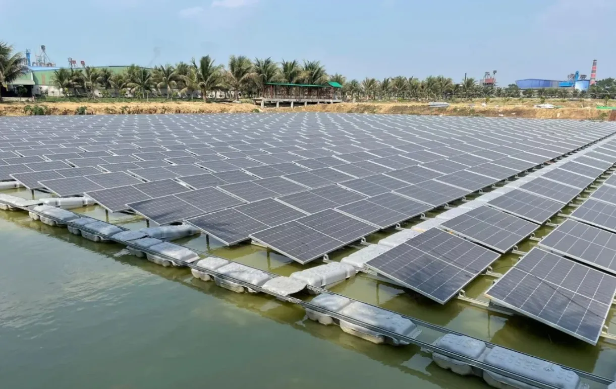 CSK รับติดตั้ง solar floating โซล่าลอยน้ำ ครบวงจร