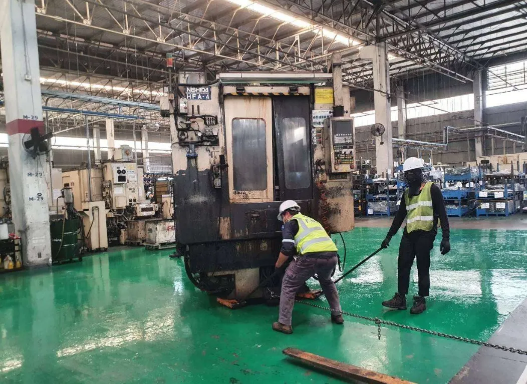 บริการขนย้ายเครื่องจักร อย่างมืออาชีพ